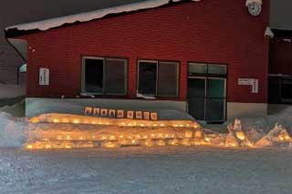 キャンドルナイトの写真を掲載しました。